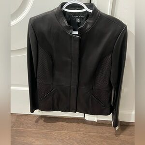 Preston & York Elegant Black Leather Jacket